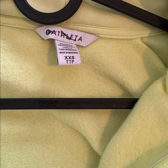 Athleta Easy Fleece Zip Hoodie XXS - Picture 6 of 6